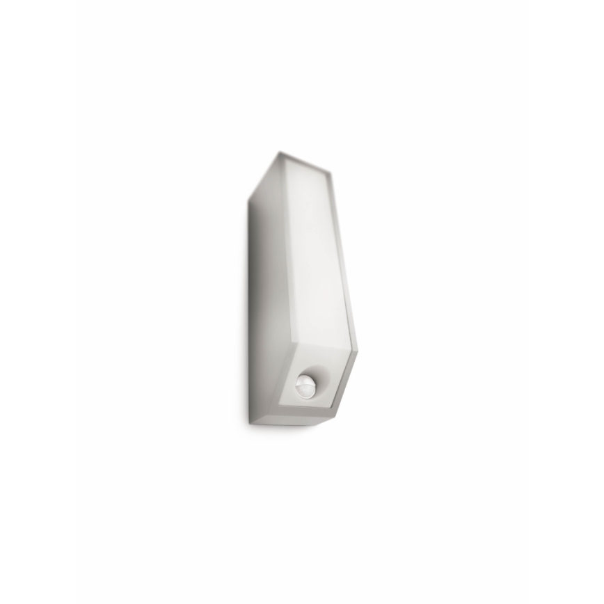 Philips 16933/87/16 - Applique murale extérieure avec capteur MYGARDEN FEATHER E27/23W