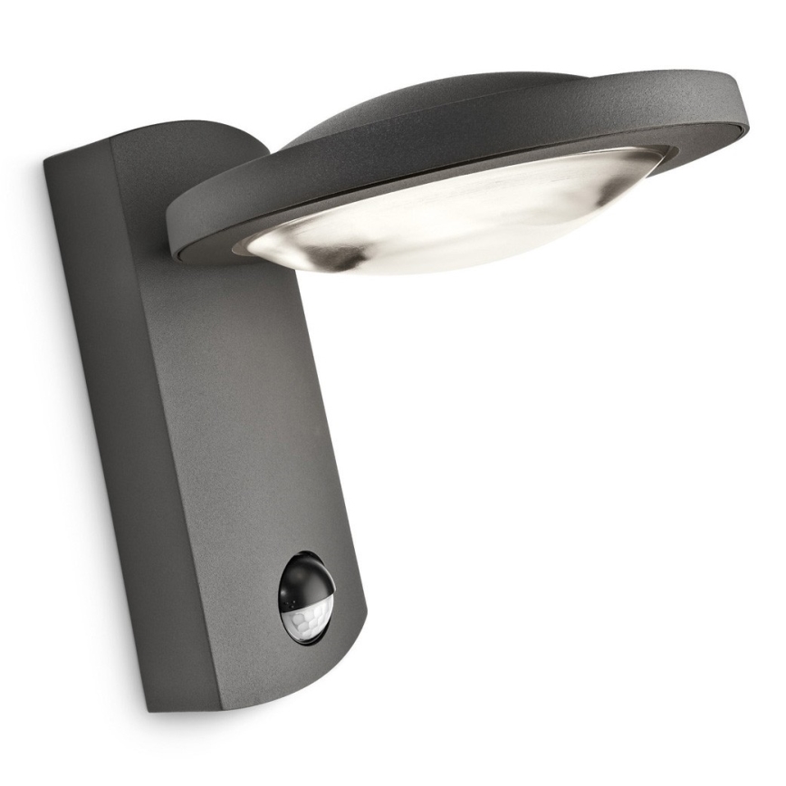 Philips 17239/93/16 - Luminaire extérieur LED avec détecteur MYGARDEN FREEDOM 1xLED/3W