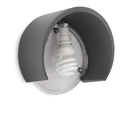 Philips - Applique murale extérieure 1xE27/20W