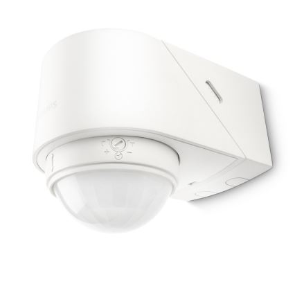 Philips 17266/31/16 - Détecteur de mouvement extérieur MYGARDEN BLUESKY blanc IP44