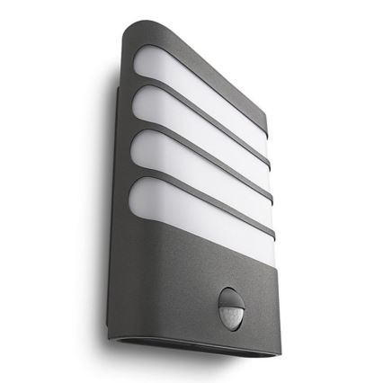 Philips - Applique murale extérieure LED avec détecteur LED/3W/230V IP44