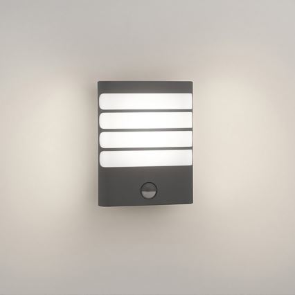 Philips - Applique murale extérieure LED avec détecteur LED/3W/230V IP44