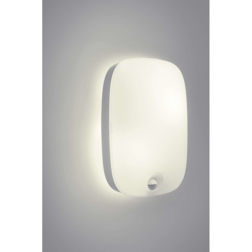 Philips 17278/47/16 - Applique murale extérieure avec capteur DANDELION 2xE27/20W