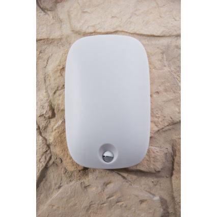 Philips 17278/47/16 - Applique murale extérieure avec capteur DANDELION 2xE27/20W