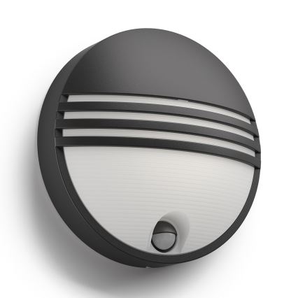 Philips - Applique murale d'extérieur LED avec détecteur, 6W/230V, IP44