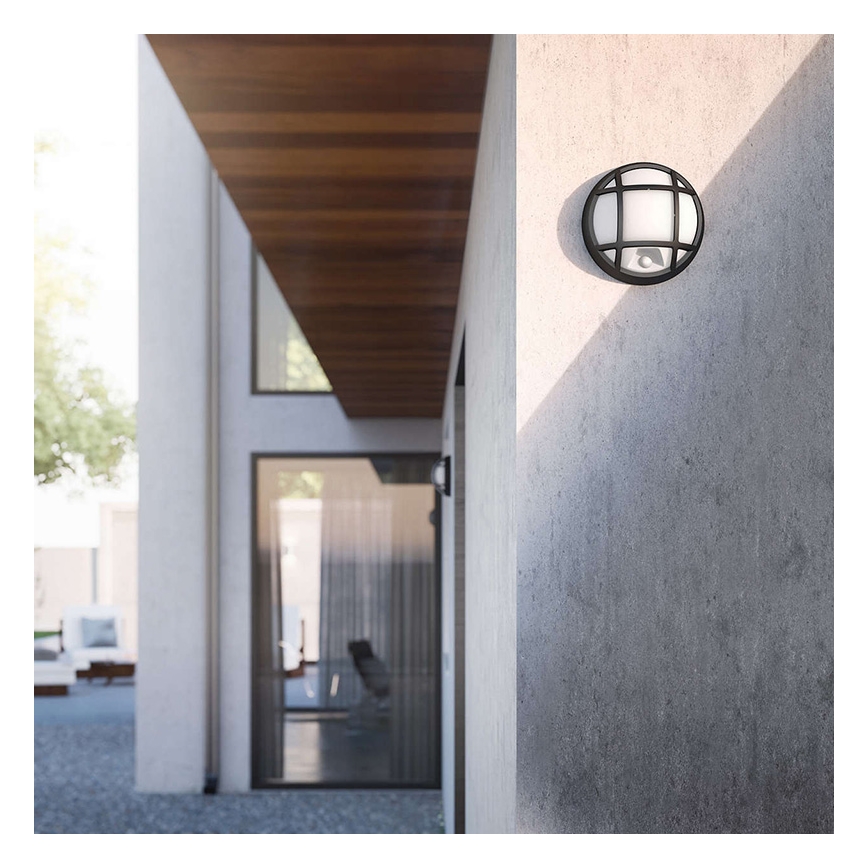 Philips 17319/30/16 - Applique murale LED extérieure avec capteur EAGLE 1xLED/3W