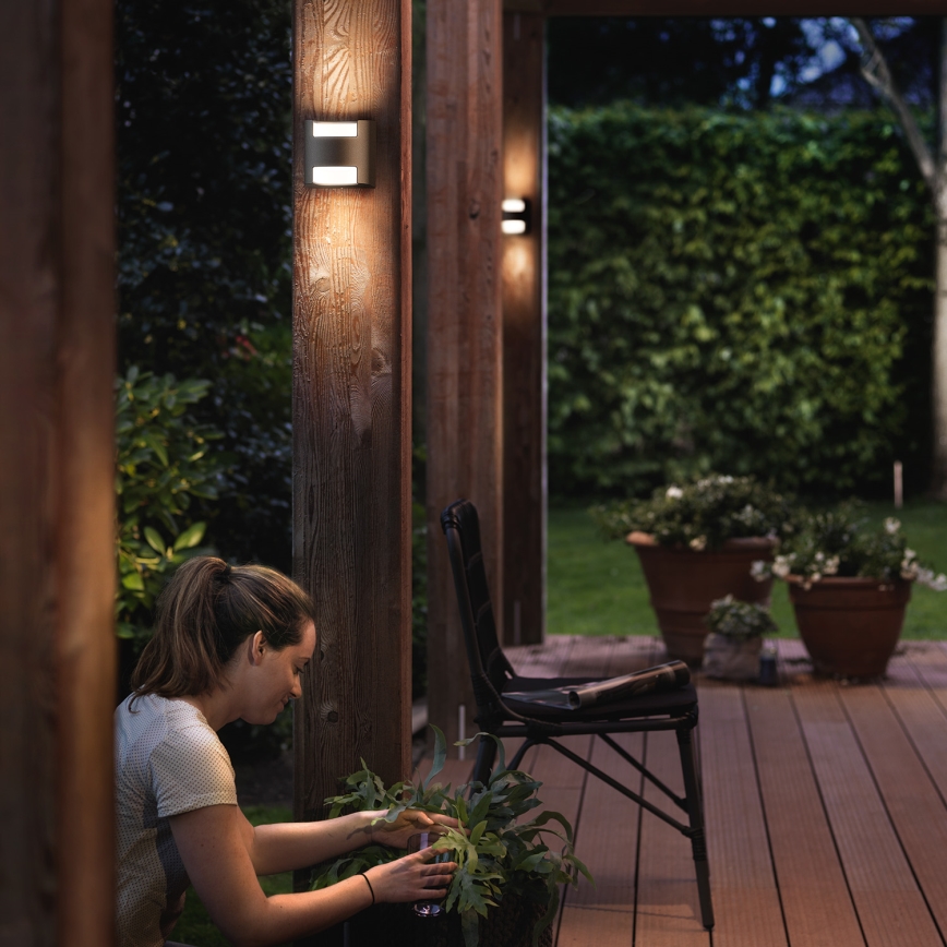 Philips - Applique murale extérieure 2xLED/4,5W/230V IP44