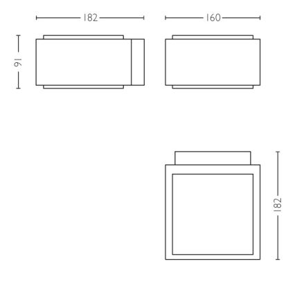 Philips - Applique murale extérieur 1xE27/42W/230V IP44