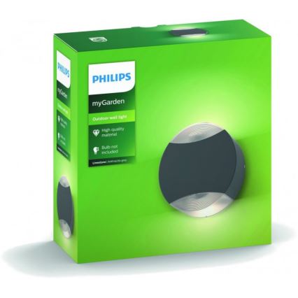 Philips - Applique murale extérieure 2xGU10/5W