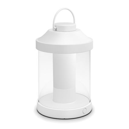 Philips 17360/31/P0 - Lanterne de jardin portable LED à intensité modulable ABELIA LED/3W IP44