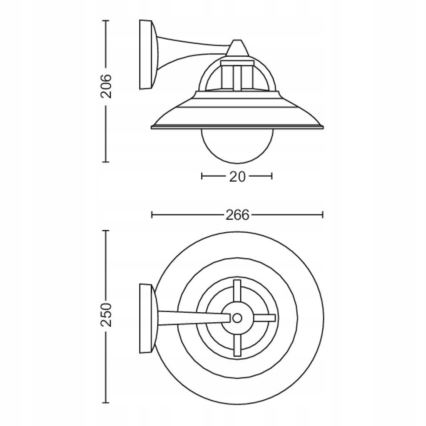 Philips 17381/30/PN - Applique murale d