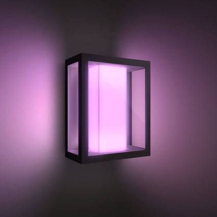 Philips -  Applique murale extérieure LED RGBW à intensité variable Hue IMPRESS 2xLED/8W/230V IP44