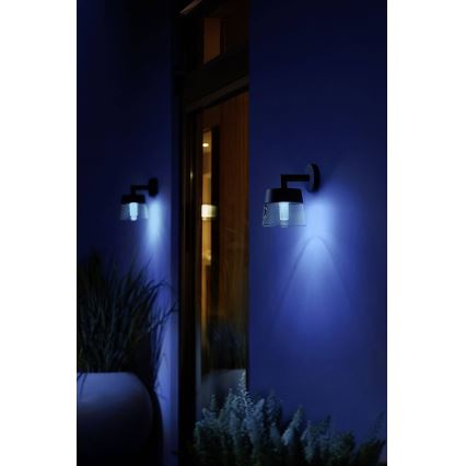 Philips - Applique murale LED RGBW extérieur à intensité variable Hue ATTRACT LED/8W/230V 2000-6500K IP44