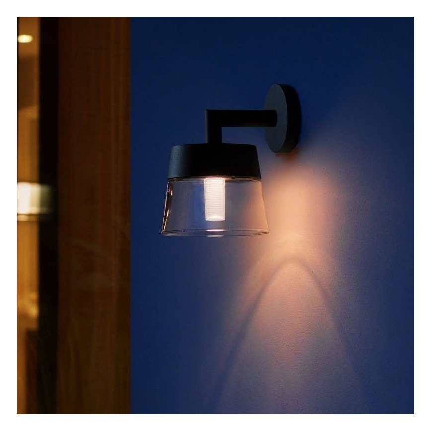Philips - Applique murale LED RGBW extérieur à intensité variable Hue ATTRACT LED/8W/230V 2000-6500K IP44