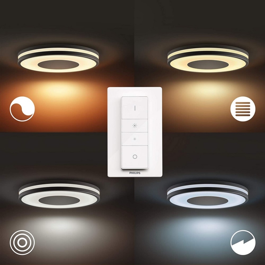 Philips - Luminaire LED dimmable Hue BEING LED/27W/230V + télécommande