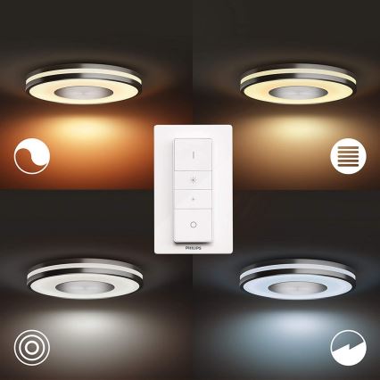 Philips - Luminaire LED dimmable Hue BEING LED/27W/230V + télécommande