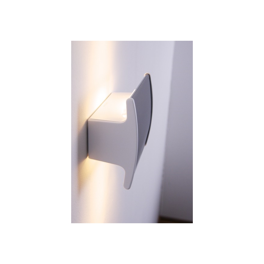 Philips 33609/11/16 - Applique murale LED avec interrupteur LEDINO LOGA 2xLED/2W