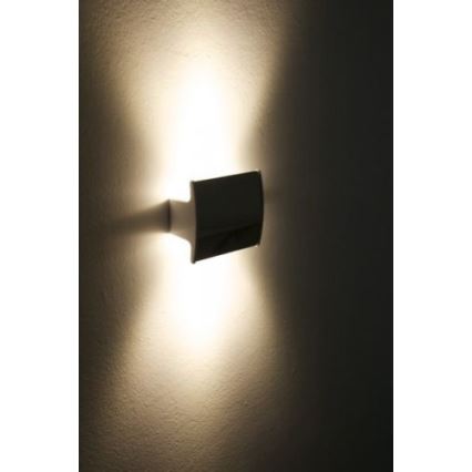 Philips 33609/11/16 - Applique murale LED avec interrupteur LEDINO LOGA 2xLED/2W