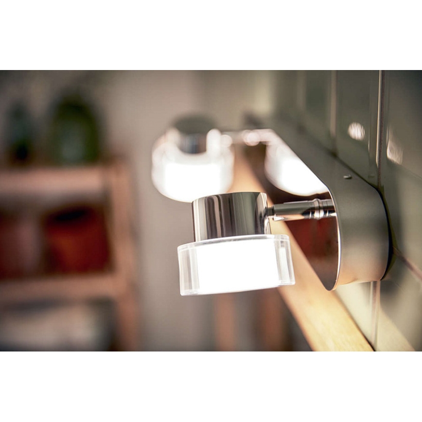Philips 34173/11/P0 - Luminaire LED salle de bain MYBATHROOM RESORT 2xLED/4,5W/230V