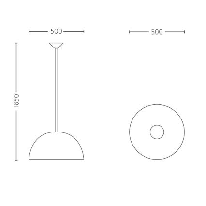 Philips 36167/30/E7 - Suspension INSTYLE BRETON E27/20W/230V