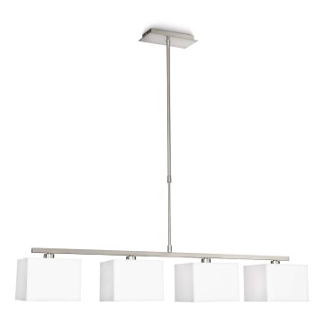 Philips 36676/31/16 - Lustre avec tige MYLIVING ELY 4xE14/42W/230V