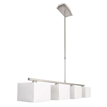Philips 36676/31/16 - Lustre avec tige MYLIVING ELY 4xE14/42W/230V
