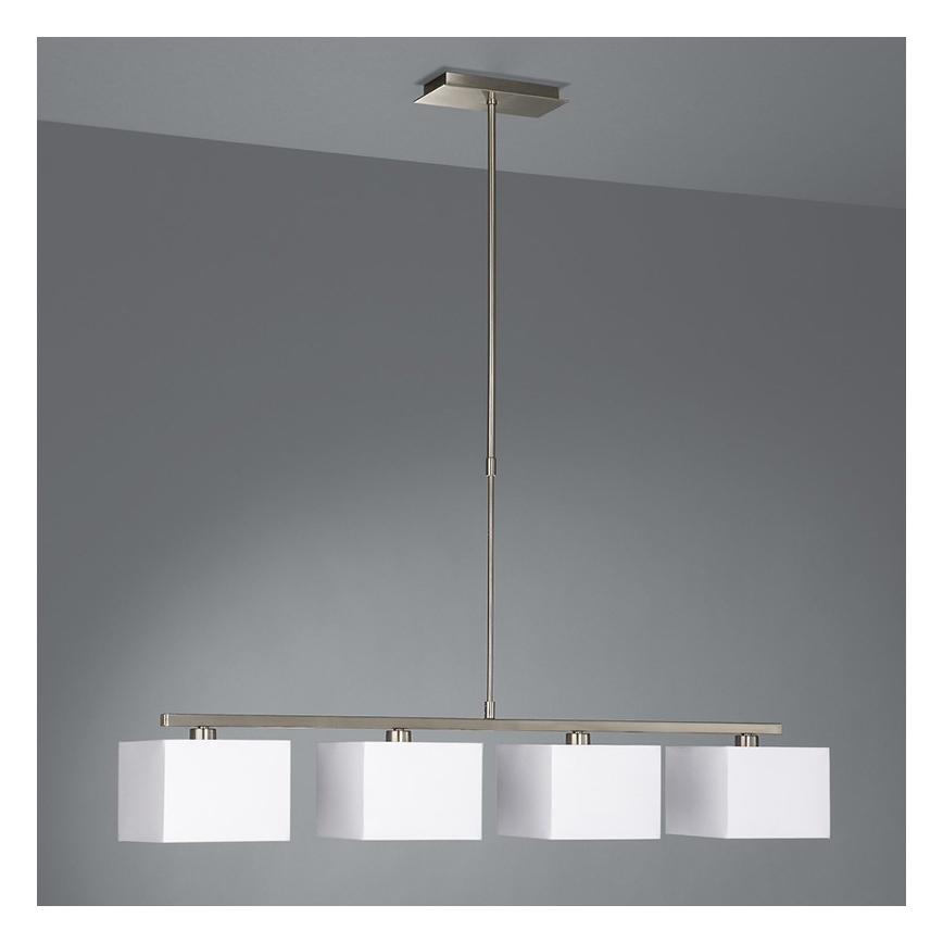 Philips 36676/31/16 - Lustre avec tige MYLIVING ELY 4xE14/42W/230V