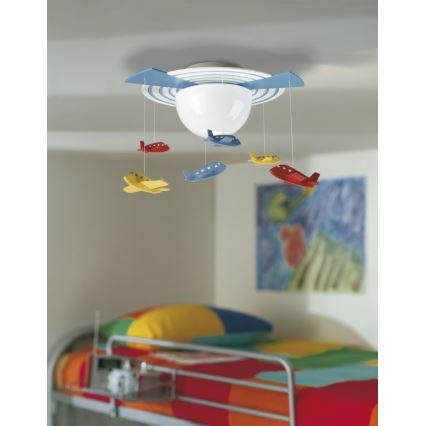 Philips 40153/55/16 - Plafonnier enfant MYKIDSROOM AVIGO E27/15W/230V