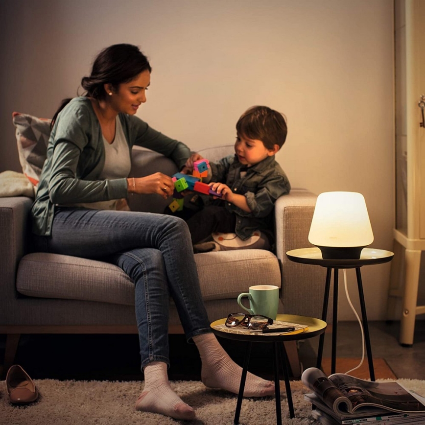 Philips - Lampe LED dimmable Hue WELLNESS 1xE27/8,5W/230V + télécommande