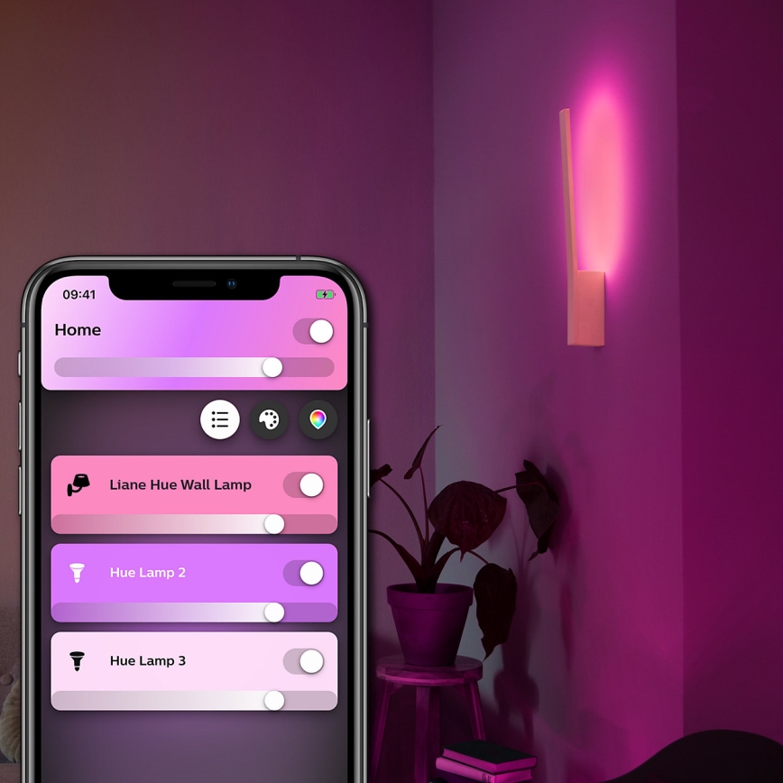 Philips 40902/31/P9 - Applique murale LED HUE LIANE 1xLED/12W/230V