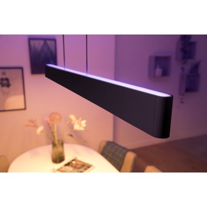 Philips – Suspension filaire LED Hue ENSIS White And Colour Ambiance 2×LED/39W/230V