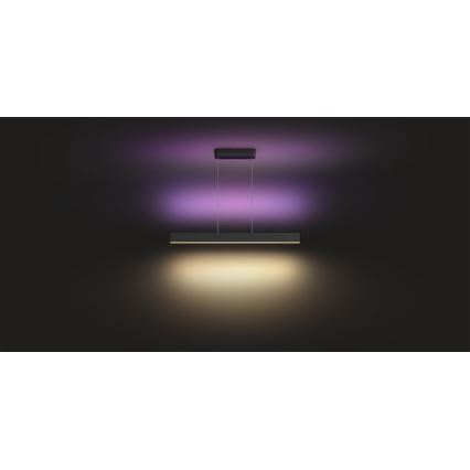 Philips – Suspension filaire LED Hue ENSIS White And Colour Ambiance 2×LED/39W/230V