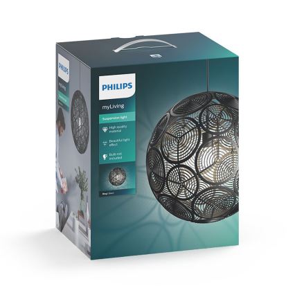 Philips - Suspension 1xE27/60W/230V