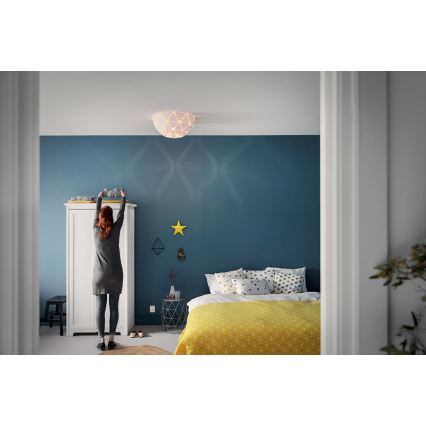 Philips 40964/31/PN - Plafonnier MYLIVING SANDALWOOD 1xE27/60W/230V