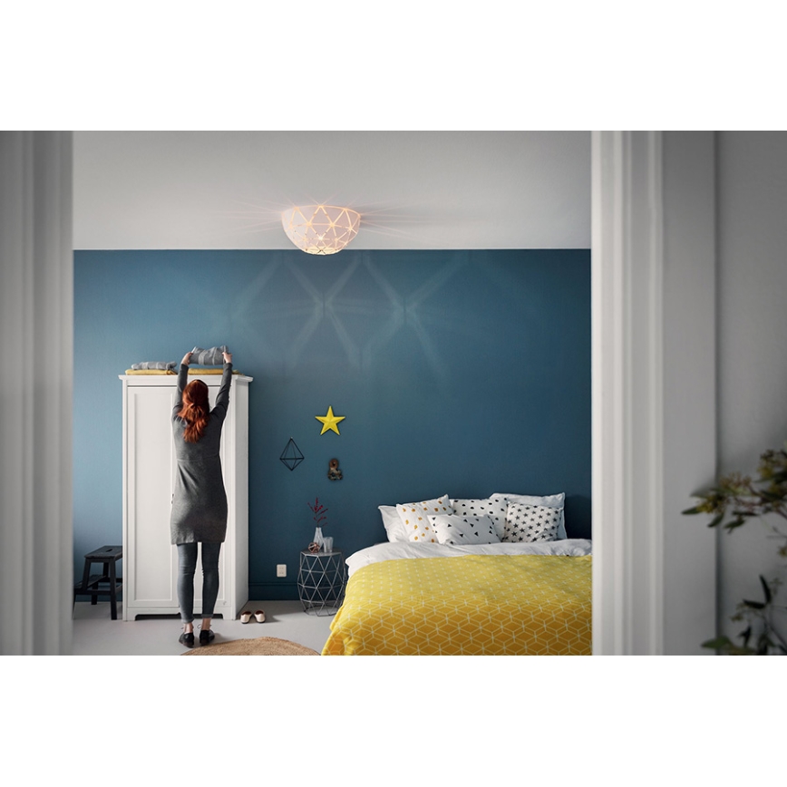 Philips 40964/31/PN - Plafonnier MYLIVING SANDALWOOD 1xE27/60W/230V
