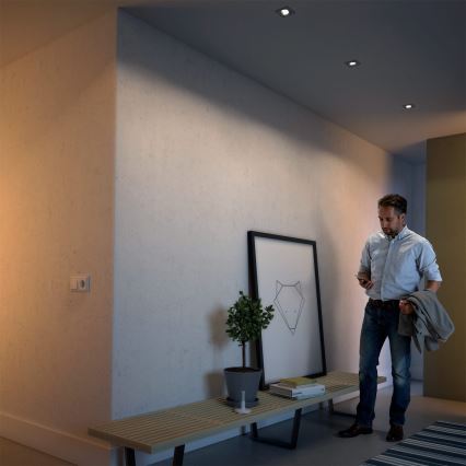Philips 50123/87/P0 - PACK 3x LED Lumière ajustable encastrée CASEMENT LED/4,5W/230V