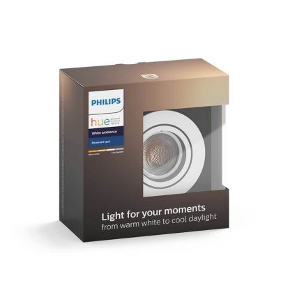 Philips - Luminaire LED à intensité variable Hue MILLISKIN 1xGU10/5,5W/230V