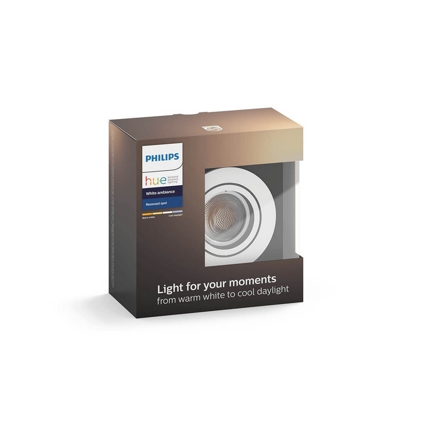 Philips 50411/31/P7 - Luminaire LED à intensité modulable HUE MILLISKIN 1xGU10/5,5W