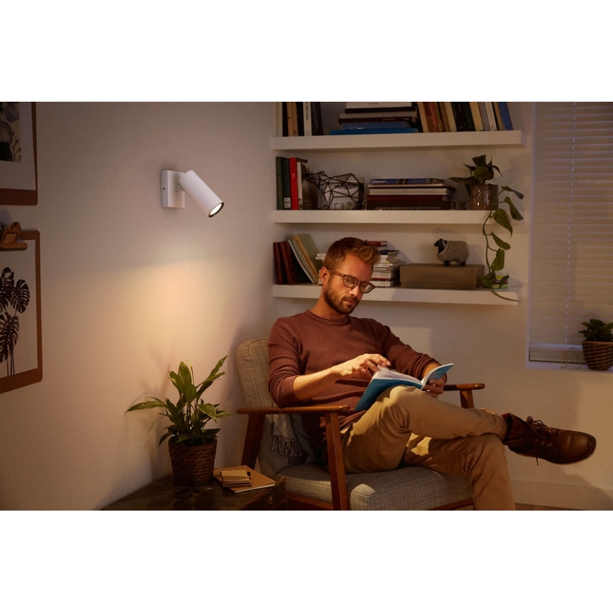 Philips 50461/31/P7 - Spot LED à intensité modulable HUE BURATTO 1xGU10/5,5W