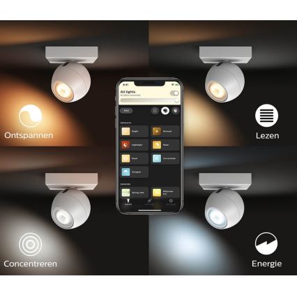 Philips - Spot dimmable LED Hue BUCKRAM 1xGU10/5W/230V