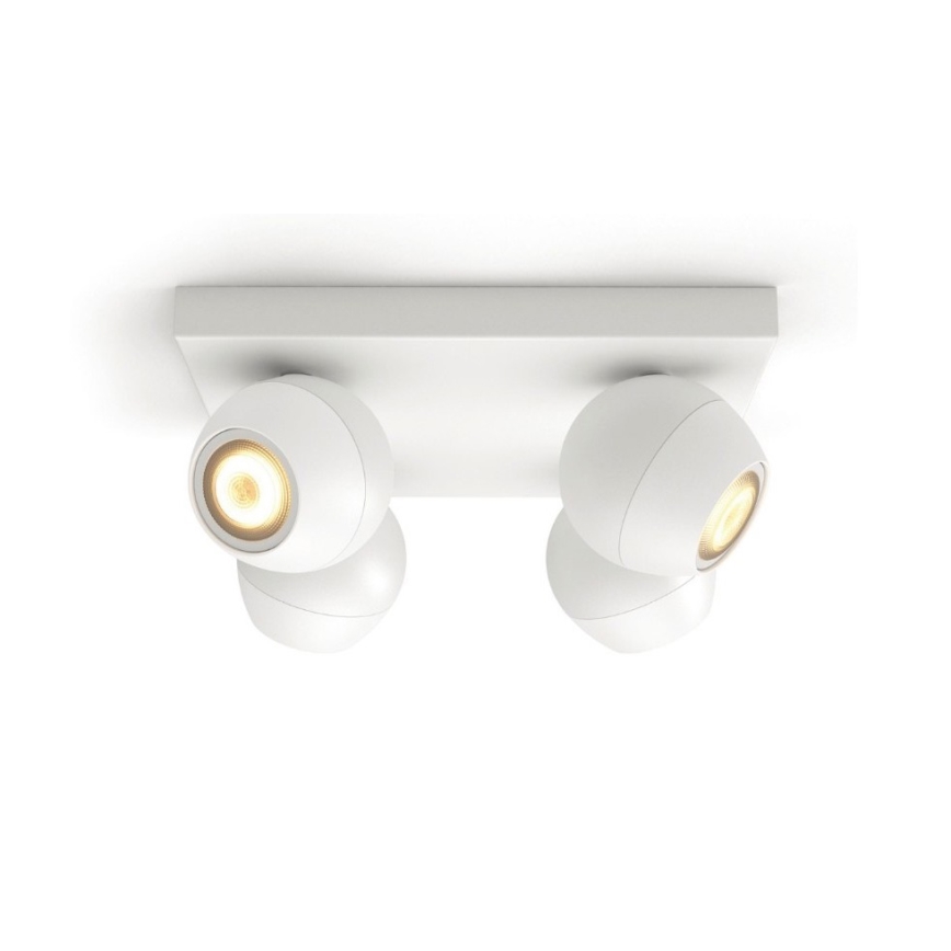 Philips - Spot à intensité variable LED Hue BUCKRAM 4xGU10/5W/230V