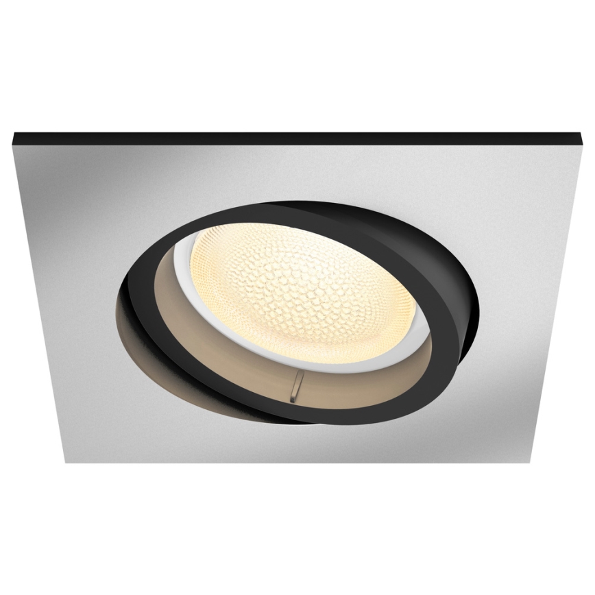 Philips hue centura ble led spot encastrable rond alu DFX-550818 - Conforama