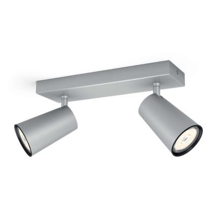 Philips - Spot LED 2xGU10/5,5W/230V