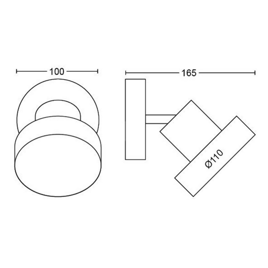 Philips 50601/31/P0 - Spot LED BUKKO LED/4,5W/230V