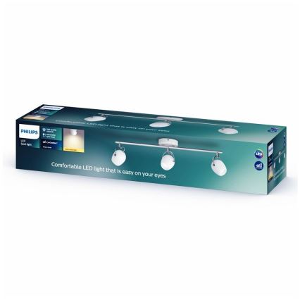 Philips 50613/31/P0 - Spot RIVANO 3xLED/4,3W/230V