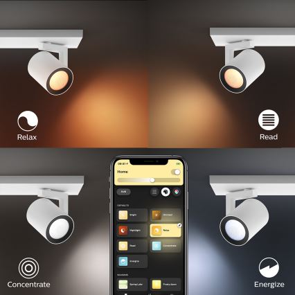 Philips 50622/31/P7 - Spot LED HUE ARGENA 2xGU10/5,7W/230V