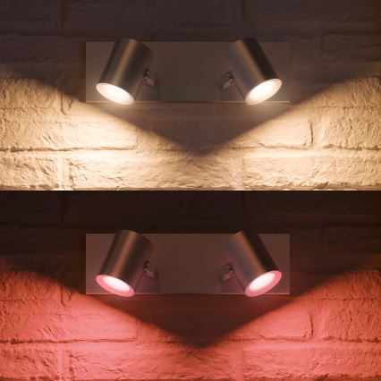 Philips 50622/48/P7 - Spot LED HUE ARGENA 2xGU10/5,7W/230V