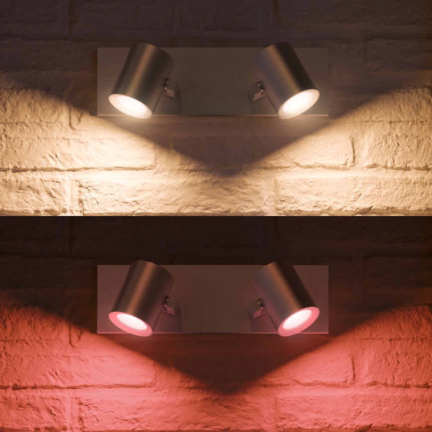 Philips 50622/48/P7 - Spot LED HUE ARGENA 2xGU10/5,7W/230V