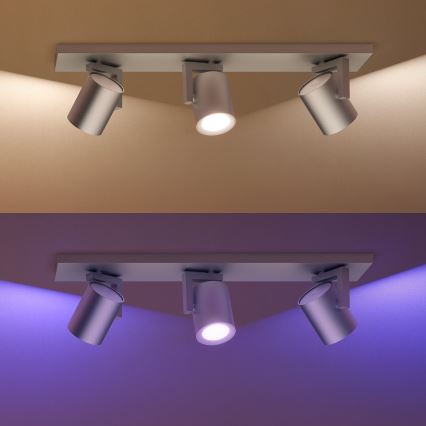 Philips 50623/48/P7 - Spot LED HUE ARGENA 3xGU10/5,7W/230V