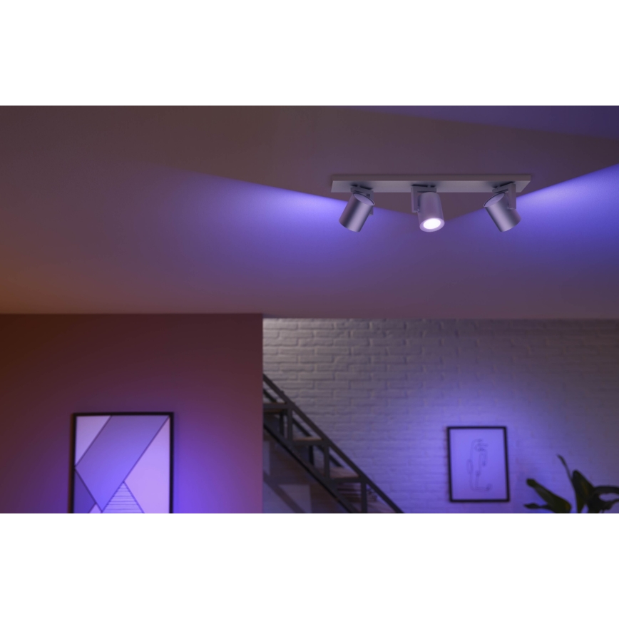 Philips 50623/48/P7 - Spot LED HUE ARGENA 3xGU10/5,7W/230V